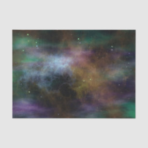 Seda Espaço de papel tecido cosmos estrelas sistema sol