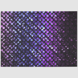 Seda Estirpes De Cristal Roxo De Papel Tecido