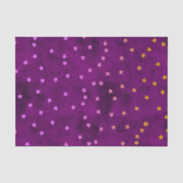 Seda Estrelas brilhantes em papel de moagem