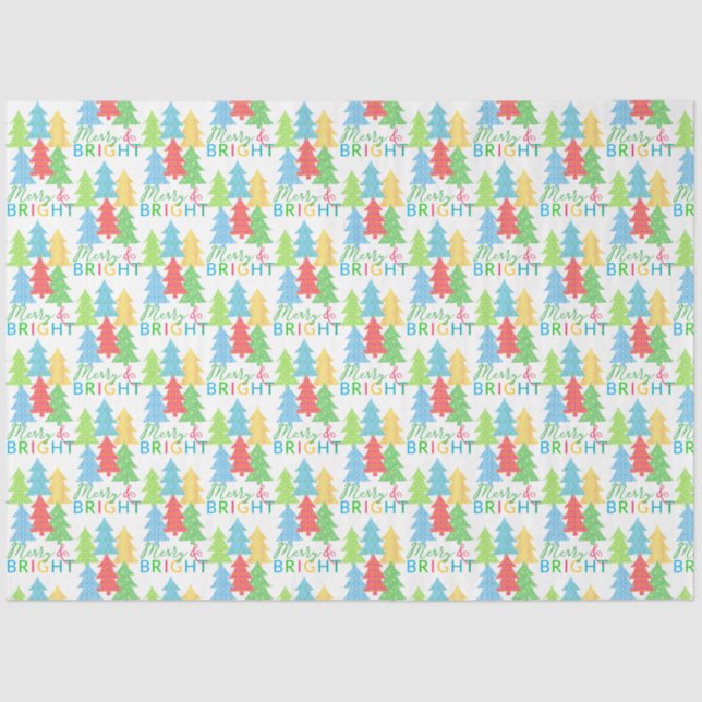 Seda Feliz e papel de tecido brilhante (Frente )