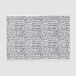 Seda Feliz Papel Tecido de Natal