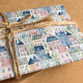 Seda Férias de Natal - Papel de cor aquosa