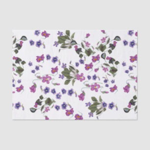 Seda Festões do lenço de papel floral 10x15 das