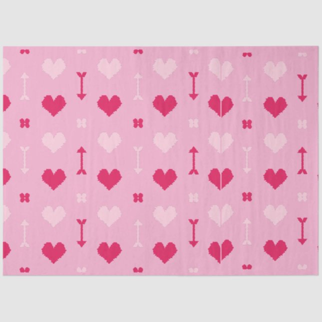 Seda Filas de Amor e Papel Tecido (Frente )