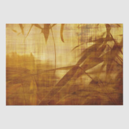 Seda Folha de Papel Bambu - Papel Bergaminho - Decoupag