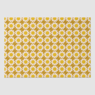 Seda Folhas de Papel de Molho de Groovy Daisy Summer