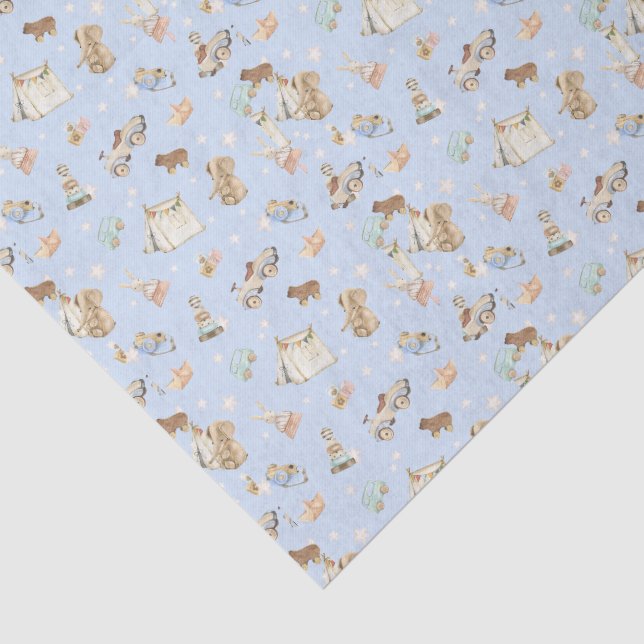 Seda Folhas de papel de seda, Brinquedos Antigos Fundo  (Detalhes)