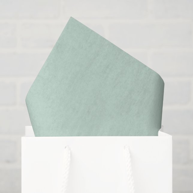 Seda Folhas de Papel Tissue Chroma Textura - Verde Ment (Sacola de presentes)