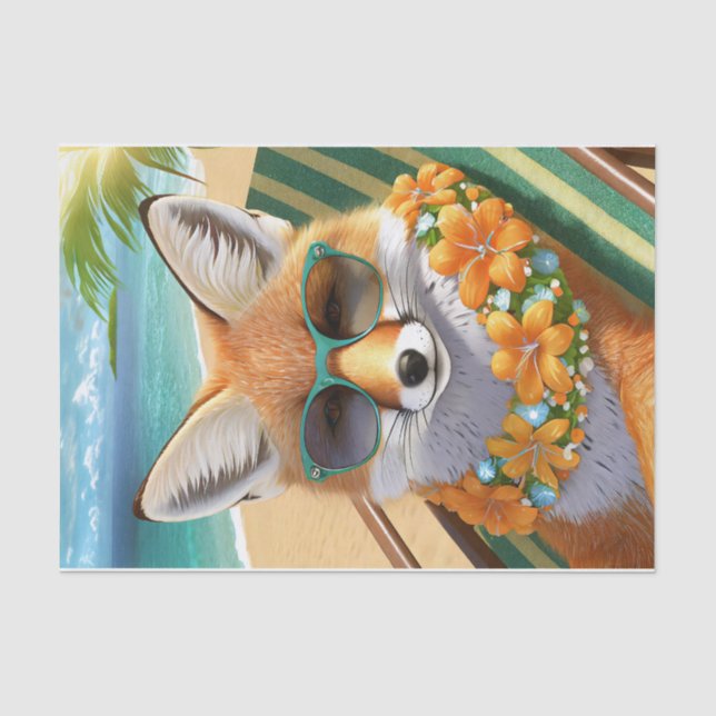 Seda Francie Fox no Paraíso, Diversão de Verão! Papel d (Frente )