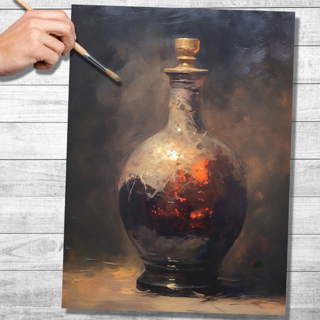 Seda Frasco de Poção 3 Papel de Decompagação (Criador carregado)