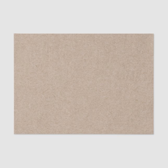 Seda Fundo do papel de embalagem de Brown Impresso (Frente )