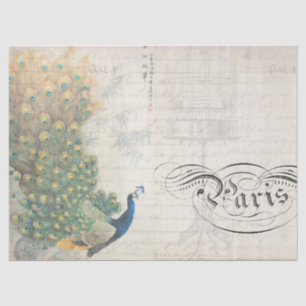 Seda Horizontal de papel de Decoupage das coisas