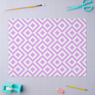 Seda Lavanda e Papel de Teclado Branco
