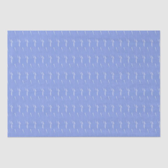 Seda Lenço de papel azul de Flecked da pervinca (Frente )