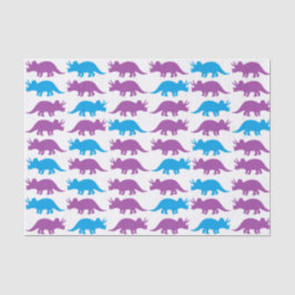 Seda Lenço de papel bonito dos dinossauros
