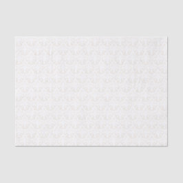 Seda Lenço de papel branco & Dourado elegante da flor