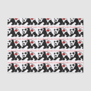 Seda Lenço de papel canadense da panda