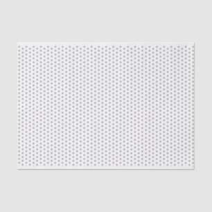 Seda Lenço de papel cinzento cinzento das bolinhas