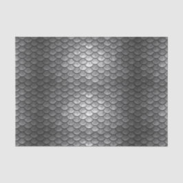 Seda Lenço de papel cinzento do presente da fantasia da