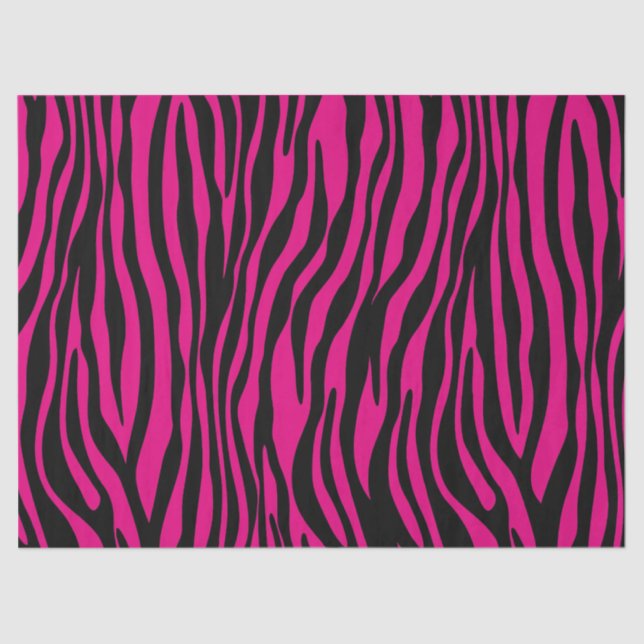 Seda Lenço de papel cor-de-rosa na moda do teste padrão (Frente )
