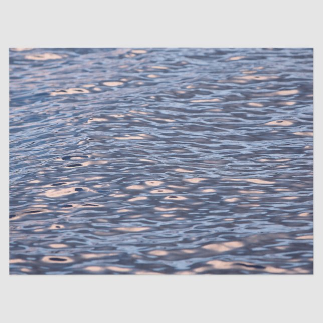 Seda Lenço de papel da água (Frente )