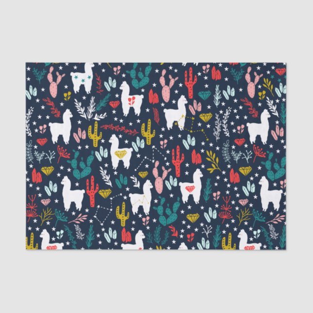 Seda Lenço de papel da alpaca (Frente )