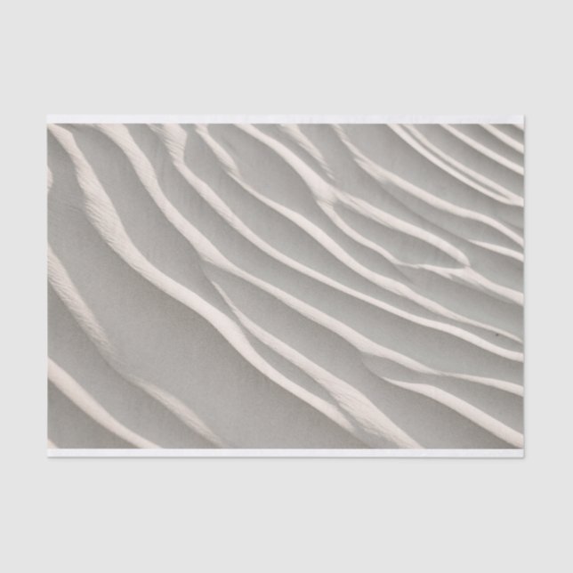 Seda Lenço de papel da areia (Frente )