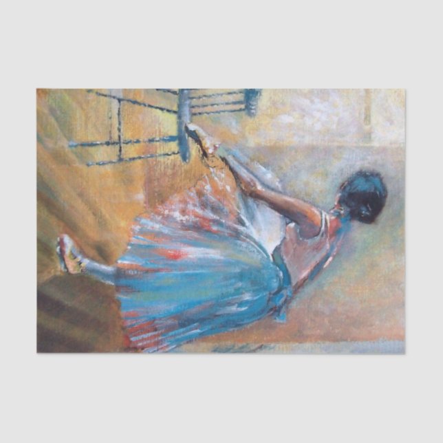 Seda Lenço de papel da bailarina (Frente )