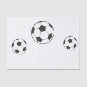 Seda Lenço de papel da bola do futebol/futebol