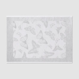 Seda Lenço de papel da borboleta