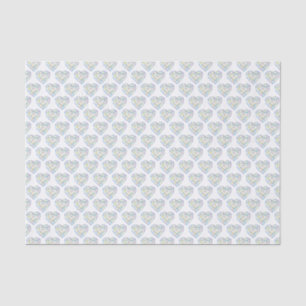 Seda Lenço de papel das gemas da arte da aguarela dos