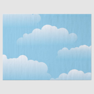 Seda Lenço de papel das nuvens