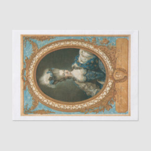 Seda Lenço de papel de Marie Antoinette