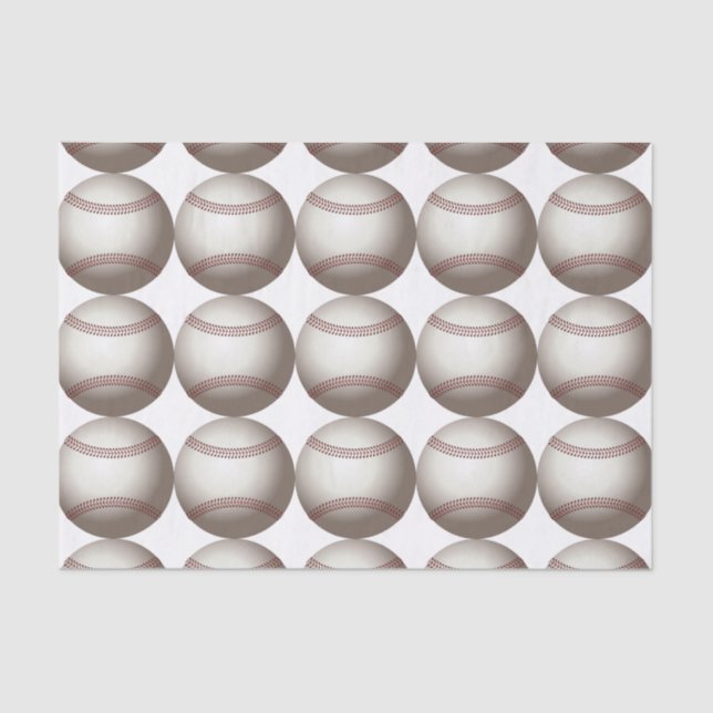 Seda Lenço de papel do basebol (Frente )