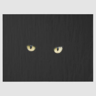 Seda Lenço de papel do CAT PRETO o DIA DAS BRUXAS