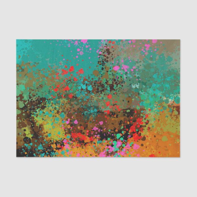 Seda Lenço de papel do dia de verão (Frente )