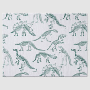 Seda Lenço de papel do dinossauro