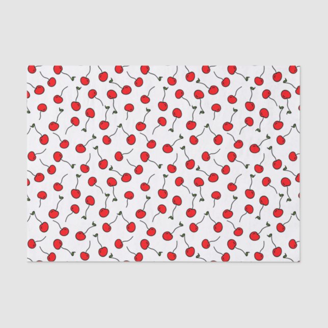 Seda Lenço de papel do jubileu das cerejas (Frente )