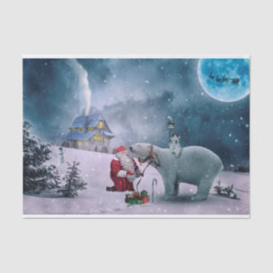 Seda Lenço de papel do papai noel