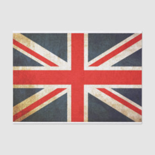 Seda Lenço de papel do papel de embrulho de Union Jack