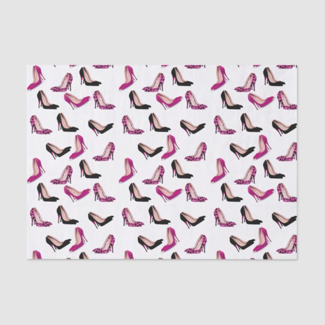 Seda Lenço de papel dos estiletes da forma (Frente )