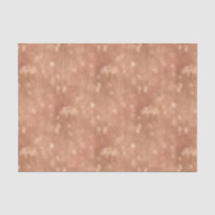 Seda Lenço de papel Dourado cor-de-rosa