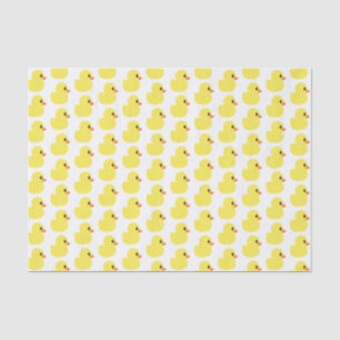 Seda Lenço de papel "Ducky" de borracha