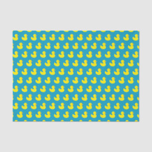 Seda Lenço de papel Ducky de borracha do teste padrão