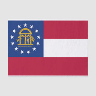 Seda Lenço de papel patriótico com a bandeira de
