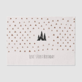 Seda Lenço de papel selvagem da montanha um