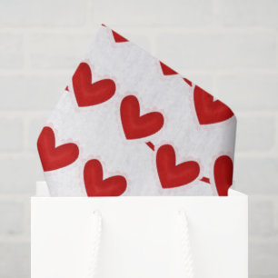 Seda Lenço de papel vermelho telhado do teste padrão