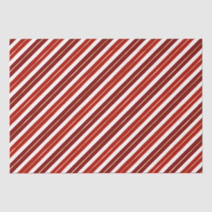 Seda Listras de Natal em Papel Alumínio Vermelho, Branc