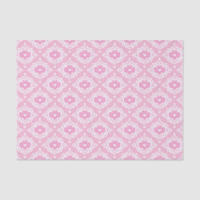 Seda Livro Branco da Arte AI: Papel de Tecido Rosa (Frente )