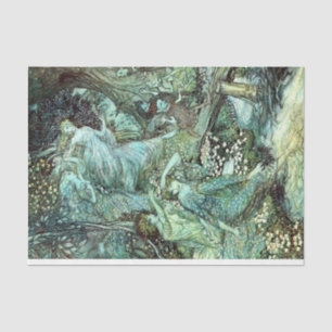 Seda Livro de Histórias Damas Vintage Decoupage Papel